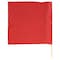 Cargo Maxx Tricot Red Flag 18x18 w/ 24in Dowel 122-10004 - alternate 2